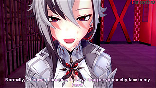 Arlecchino blowjob - 1 - Genshin Impact