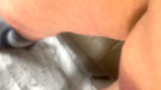 Shaved intimate area