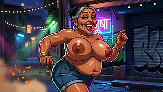 Curvy Big Tits Indian Animation