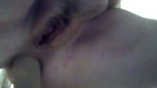 Hairy BBW Anal Dildo Webcam Show