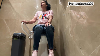 Farting on Public Toilet