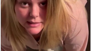 Humiliating begging met with rough, eager blowjobs