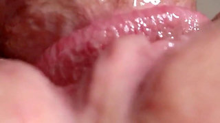 Excellent Close-up! Fucking a Wet Pussy and Covering It with Cum