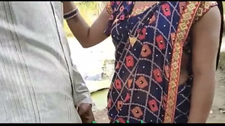 Outdoor Sex Bhabhi Fucked by Devar in Jungle in Open Aria