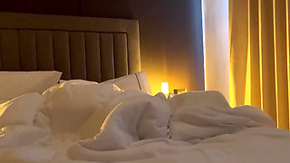 Lesbian sex of two babes on the sofa!!