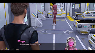 Stranded in Space - Bisexual Girl Next Door Wants to Talk with Me