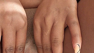 Spreading My Extremely Big Pussyhole on Closeup