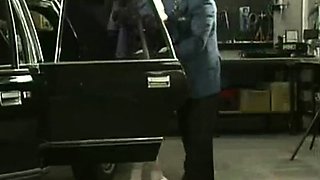 Hardcore double blonde blowjob