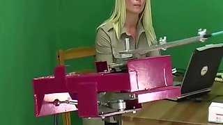 Olivia Spanking Machine - Bare Back Whipping - Celine Noiret