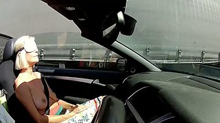 Blindfolded Titty Tuesday Public Flash