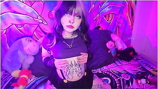 M3tresluggy, E-girl/goth French, Sexy Waluigi Baise Et Bave Comme Daddy Aime