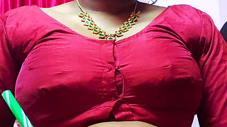 Horny Aunty Seduced Her Boyfriend with Her Boobs