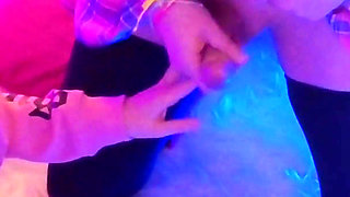 Crossdresser and his girlfriend couple