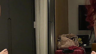 Tight Latina GF Next Door Edged Then Fucked Hard - Natural Tits Cumshot