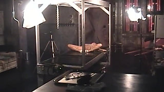 Busty Mature Blonde Bound for Toy Teasing