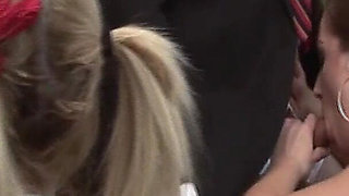 Hot College Scene 1: Horny Students in Lingerie Having Sex Together in Class