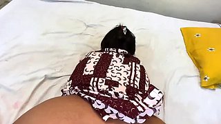 Mallu Stepmom Aria Mia Anal Fucked Rough By Son's Friend While Watching Porn - Big Ass BBW Doggy Style Cum Inside