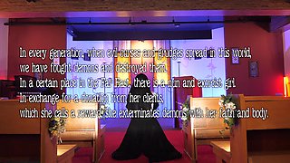 June Lovejoy Nuns Exorcist Threesome and Creampie Exorcism