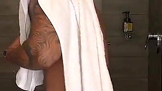 My Stepsister Finds Me in the Shower... We End up Having Rough Sex