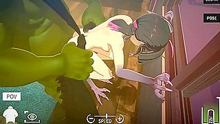 Orc Massage - Ava The Harpy Sex - Hentai Game 3d Animation