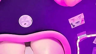 Sexy Asian Woman Moans Loudly with Pleasure in Chains - Glory Hole