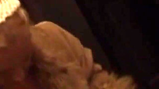 This Beautiful Busty Girl Masturbates on the Street and Gives a Blowjob at Home