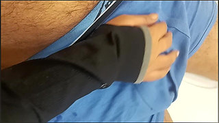 Desi Big Tits Girl Fucked Hard by Boyfriend in a Hotel Room after Handjob