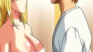 Blonde step takes charge and milks thick cock hard POV