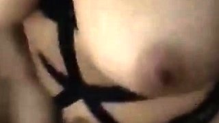 Amateur Busty Brunette Striptease