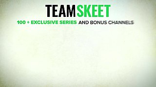 TeamSkeet - Lusty Teen Breaks All The House Rules Made To Strip And Bend Down For Some Spanking - Pov
