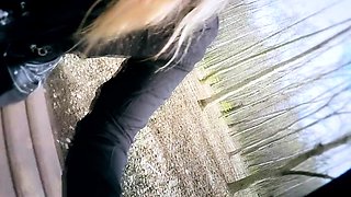 Mexicana blowjob with her big boobs