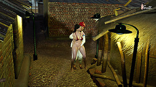 Village Headman Fucks Savita Bhabhi's Tight Pussy in a Public Field - Savita Bhabhi's Business Deal