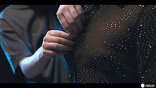 Redhead Landlady Getting Used by Horny Young Tenant - Time Stop Frozen In Time Freeze Fetish