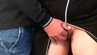 Slut Finger Fucked By her Stepdad While Going To College
