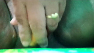 Sexy Filipina Milf Having Fun Stuffing Fruit In My Pussy