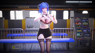 Office Lady Uniform; Pencil Skirt; Lace Thong; Secretary