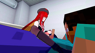 Rapi: Red Hood Gets Fucked by Minecraft Steve