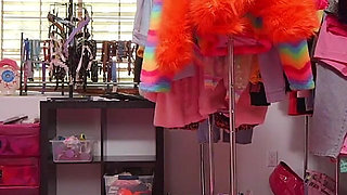 Bts - Jesse Pony Seduces the Camera with Her Big, Amazing Boobs!