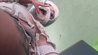 Halloween Mummy Facesitting - Count to 10 While I Smoke