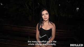 Picking Up Girls At Night For Rough POV Sex With Colombian Sofia Grace