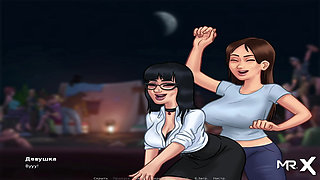 SummertimeSaga - Old Classmates Dancing On The Rooftop E2 #