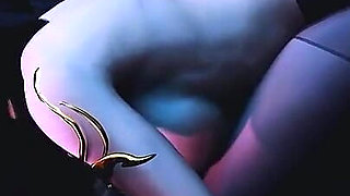 Goddess of Fantasy Bliss: 3D Curves Glow - 3D Animation Hentai