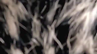 Smoking Phone Call Downjacket. Noisy Hooded Blowjob and Cum on My Coat