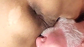 Rich7410 Licking My Hairy Pussy and Butthole Till I Orgasm.