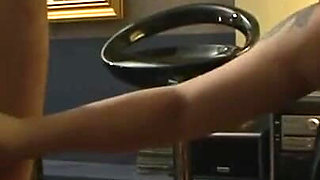 Humiliated chaining and penis squeezing