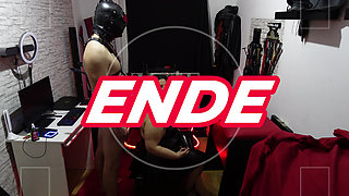 A Nice Lesson for My Slave with Electric Shock Nipple Tor Ture Part 2-2