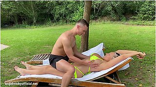 Angel Wicky And Charlie Dean In Fucking My Stepson Again