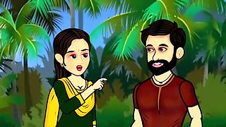 Indian village girl Meera gets hardcore anal sex with samosa seller Ayan in forest