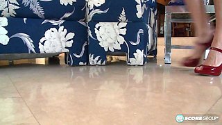 Insane Swinger Takes It Up The Backside - Karen Kougar