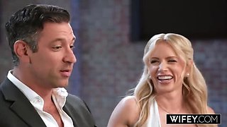 Danielle Renae Bride Gets Stretched By BBC Gang While Hubby Watches